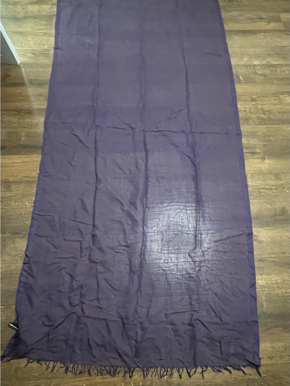 Emporio Armani Large Purple Scarf/Shawl